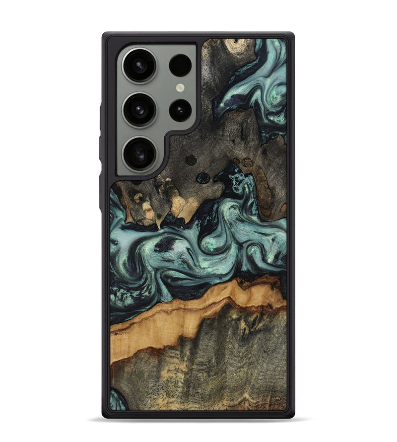 Galaxy S24 Ultra Wood Phone Case - Zaiden (Green, 817662)
