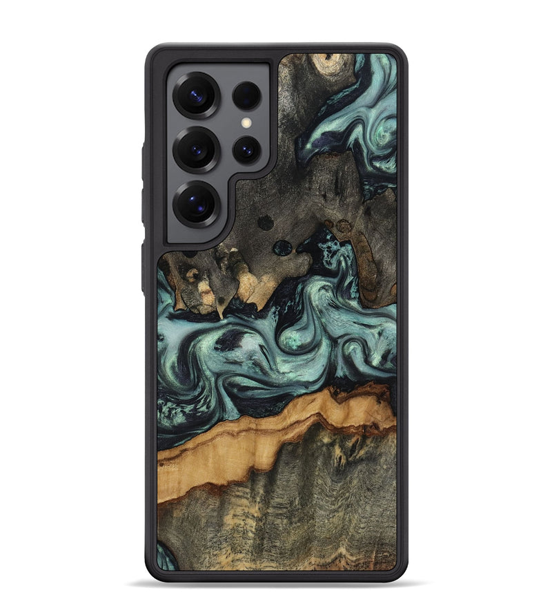 Galaxy S25 Ultra Wood Phone Case - Zaiden (Green, 817662)