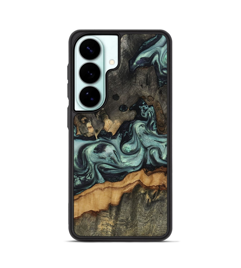 Galaxy S26 Wood Phone Case - Zaiden (Green, 817662)