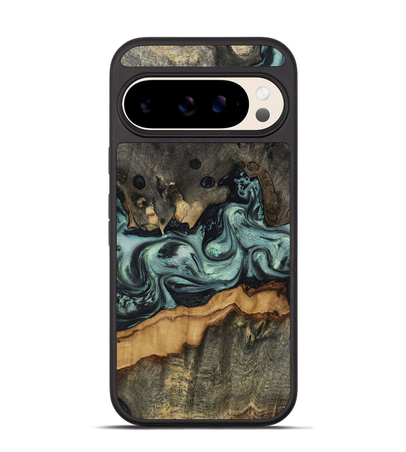 Pixel 10 Wood Phone Case - Zaiden (Green, 817662)
