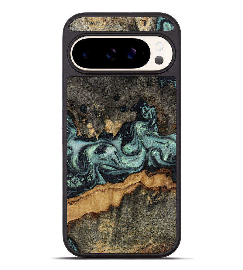 Pixel 9 Pro XL Wood Phone Case - Zaiden (Green, 817662)
