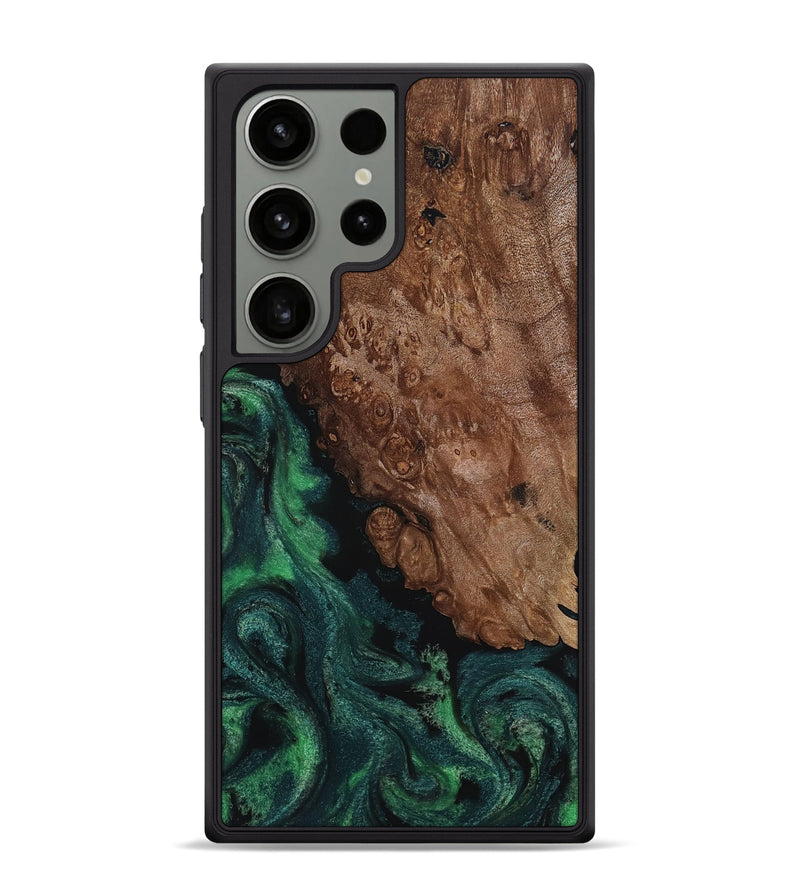 Galaxy S24 Ultra Wood Phone Case - Jolie (Green, 817663)
