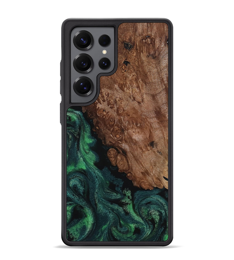 Galaxy S25 Ultra Wood Phone Case - Jolie (Green, 817663)