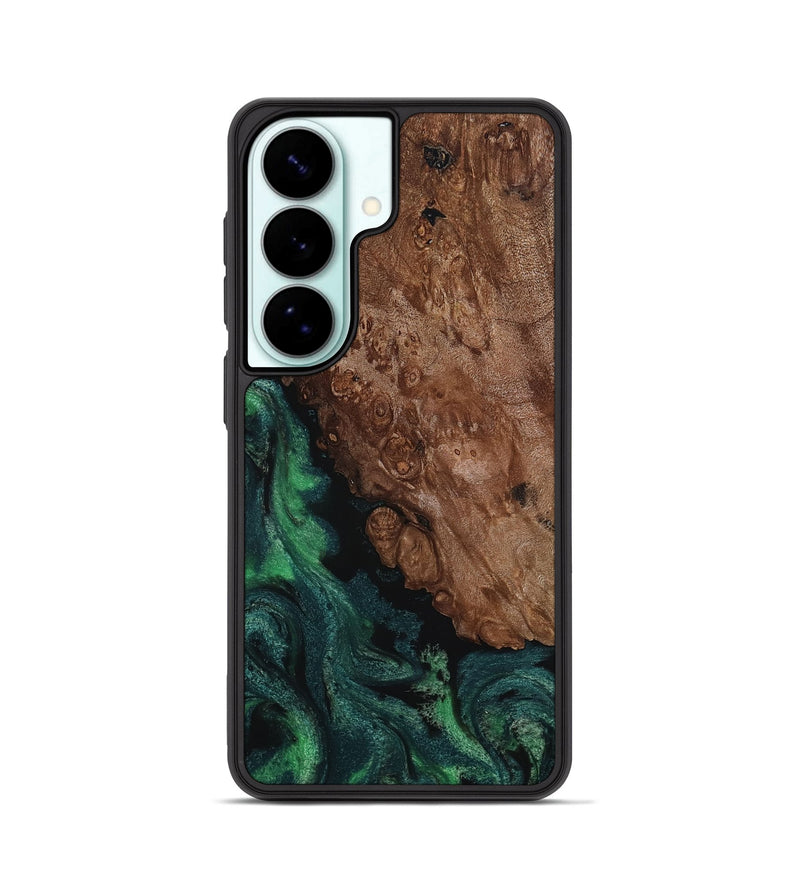Galaxy S26 Wood Phone Case - Jolie (Green, 817663)