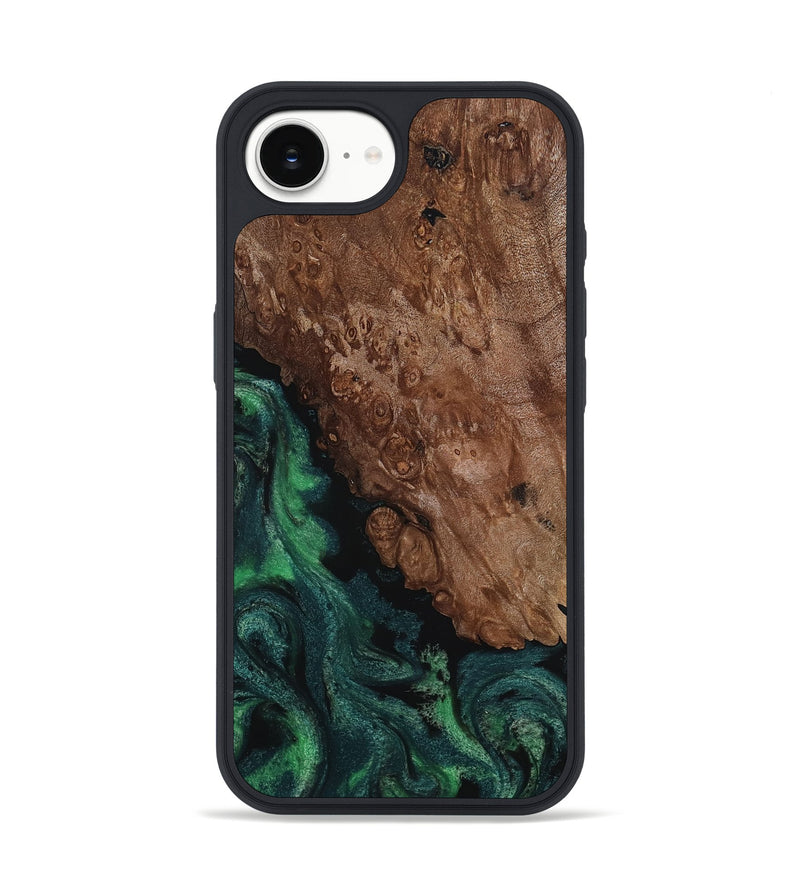 iPhone 16e Wood Phone Case - Jolie (Green, 817663)