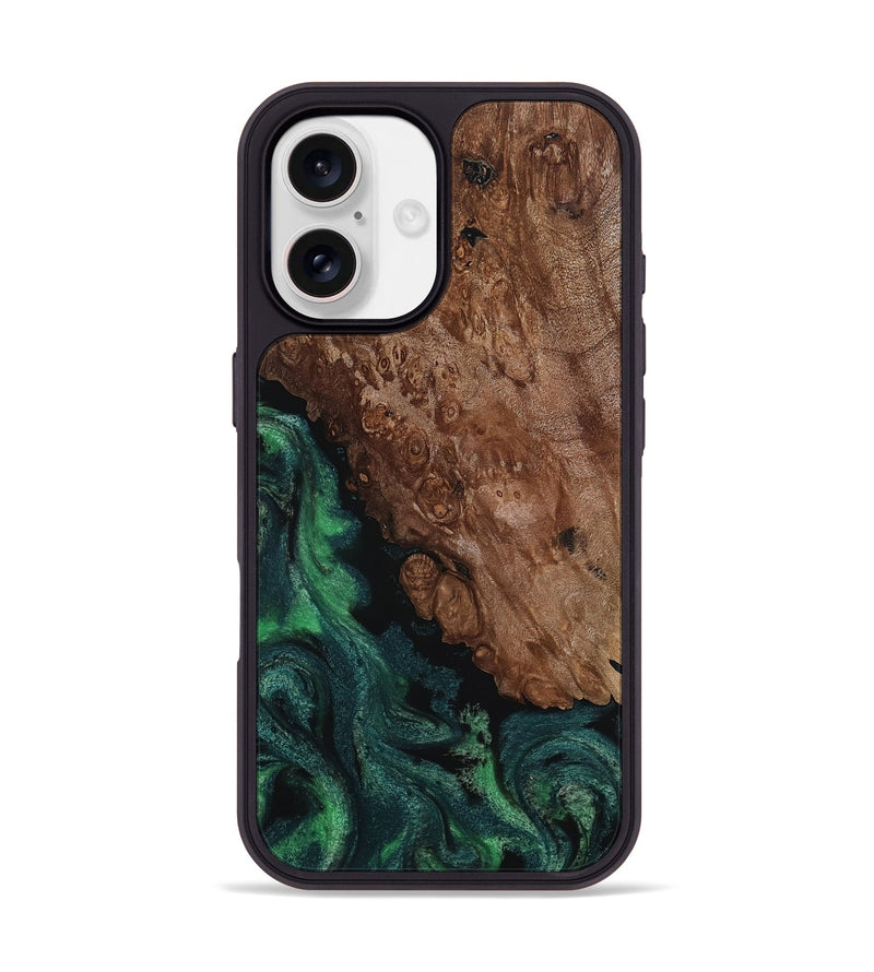 iPhone 17 Wood Phone Case - Jolie (Green, 817663)