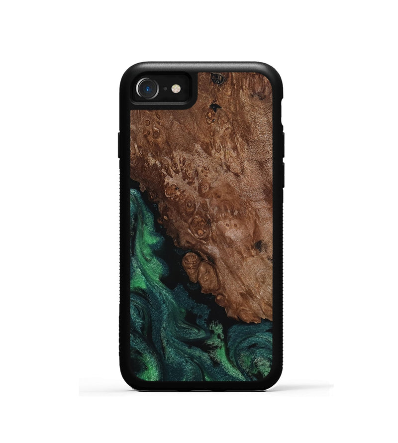iPhone SE Wood Phone Case - Jolie (Green, 817663)