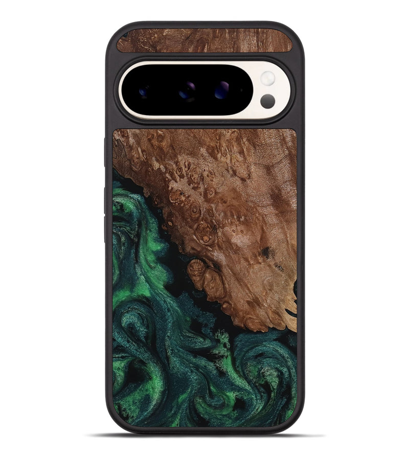 Pixel 9 Pro XL Wood Phone Case - Jolie (Green, 817663)