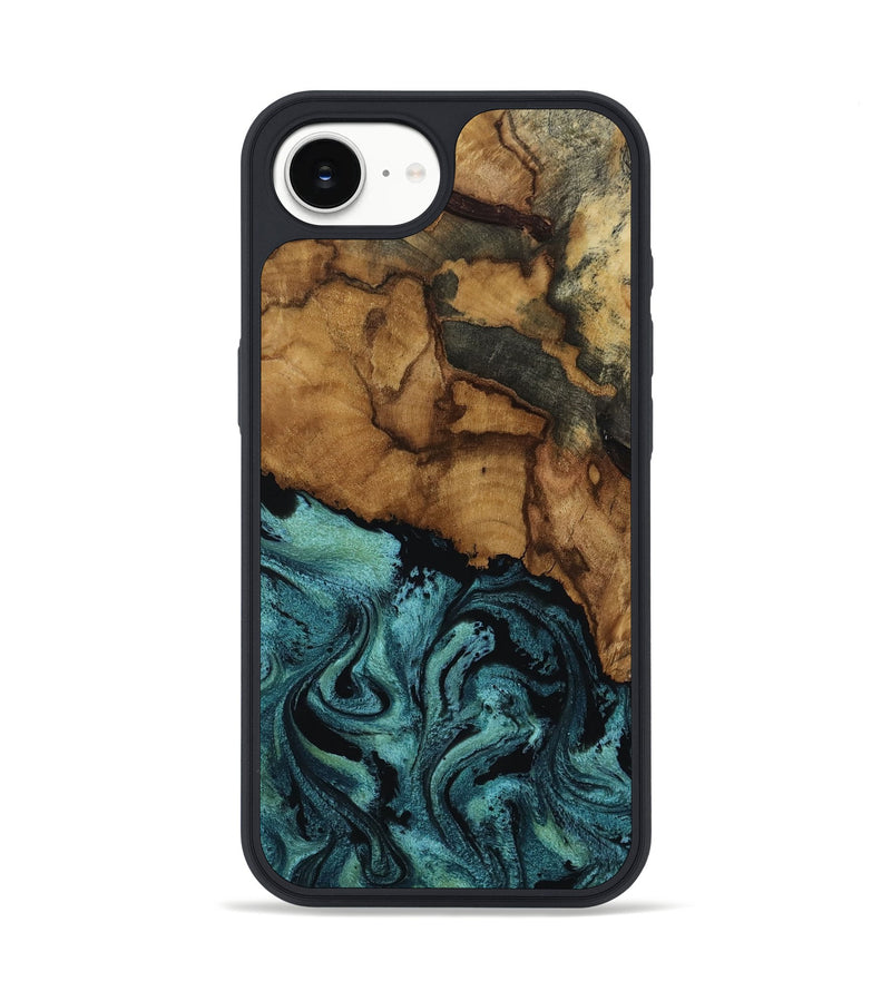 iPhone 17e Wood Phone Case - Lulu (Green, 817664)