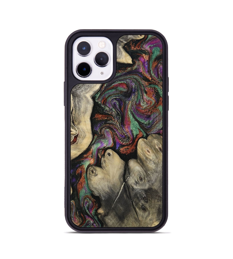 iPhone 11 Pro Wood Phone Case - Doyle (Green, 817665)
