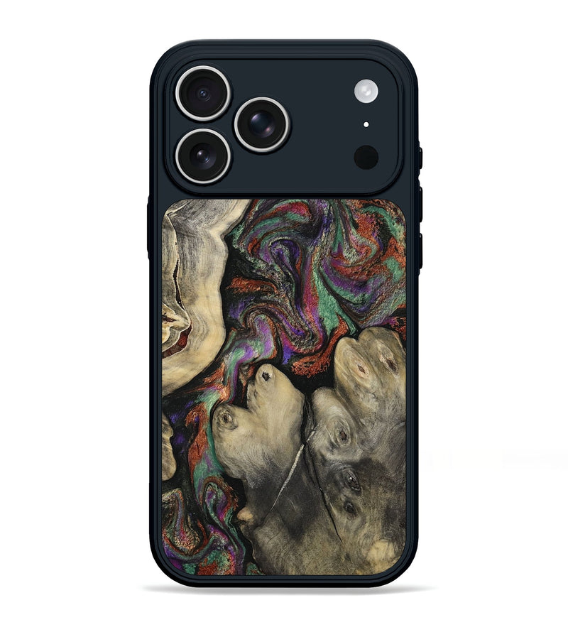 iPhone 17 Pro Max Wood Phone Case - Doyle (Green, 817665)