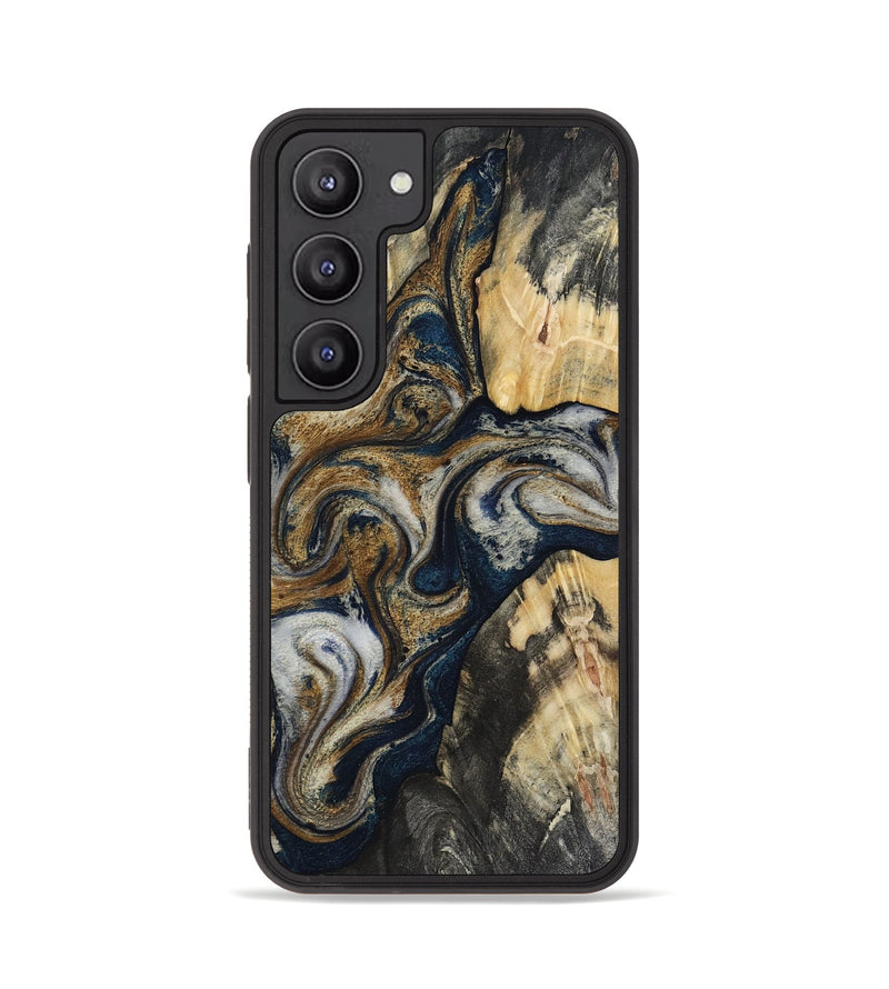 Galaxy S23 Wood Phone Case - Massimo (Black & White, 817673)