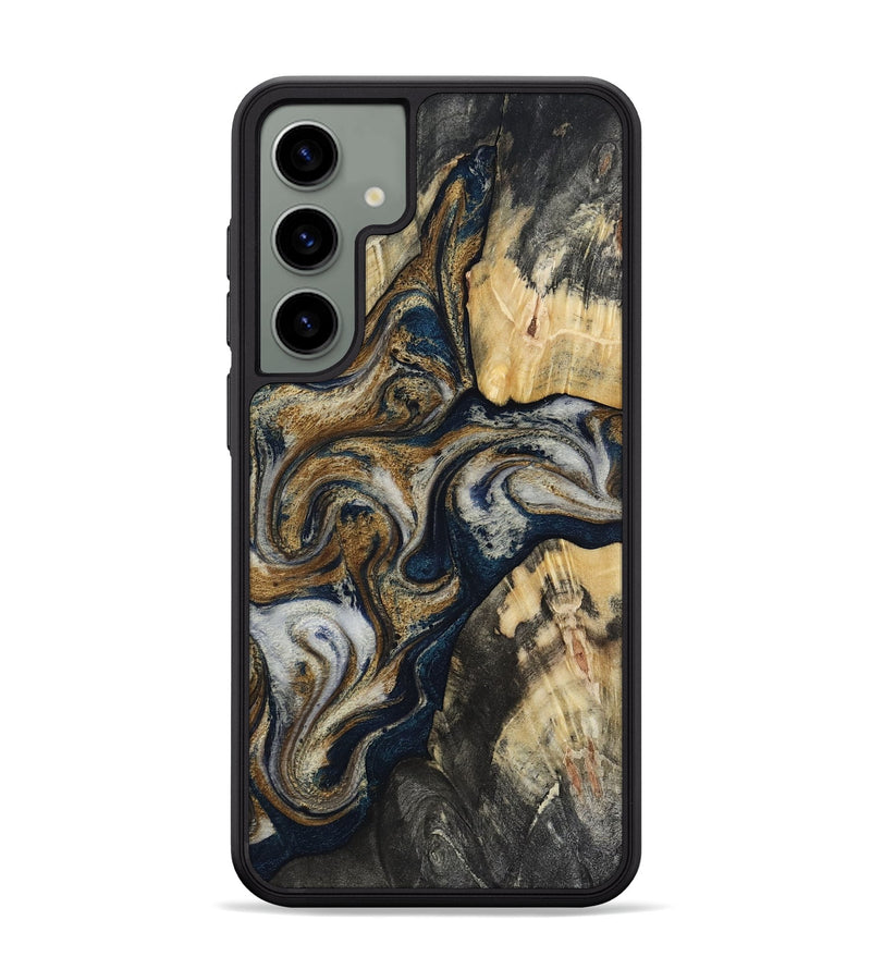 Galaxy S24 Plus Wood Phone Case - Massimo (Black & White, 817673)
