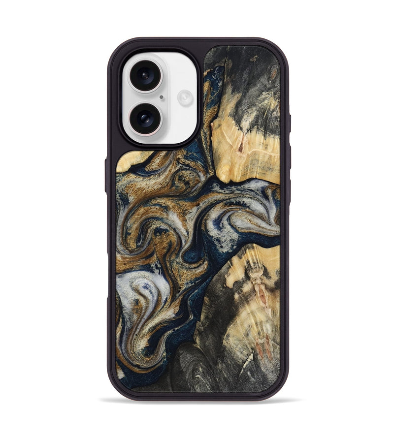 iPhone 17 Wood Phone Case - Massimo (Black & White, 817673)