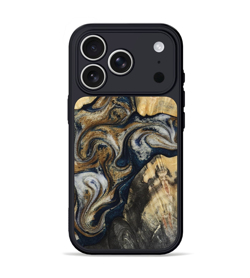 iPhone 17 Pro Wood Phone Case - Massimo (Black & White, 817673)