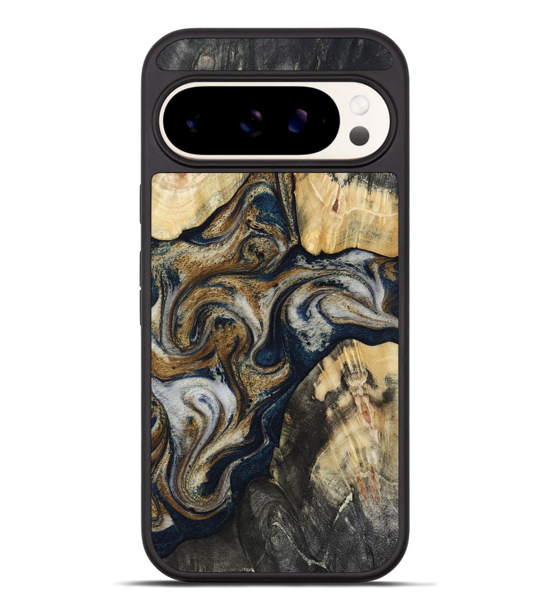 Pixel 9 Pro XL Wood Phone Case - Massimo (Black & White, 817673)
