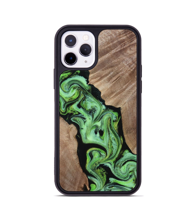 iPhone 11 Pro Wood Phone Case - Van (Neon, 817677)