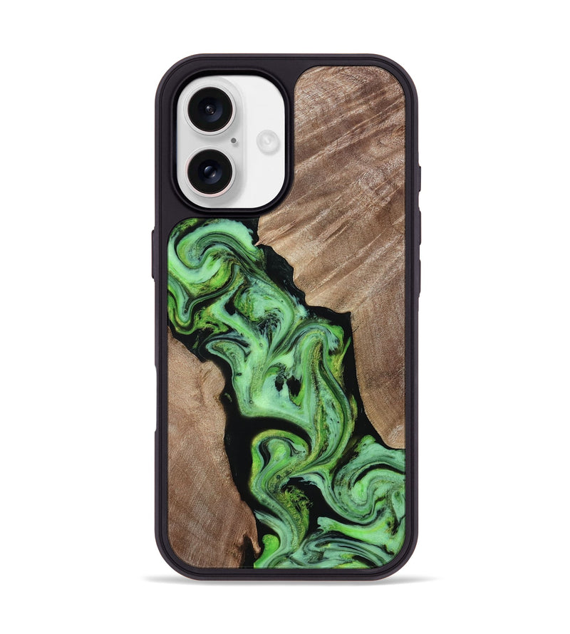 iPhone 17 Wood Phone Case - Van (Neon, 817677)
