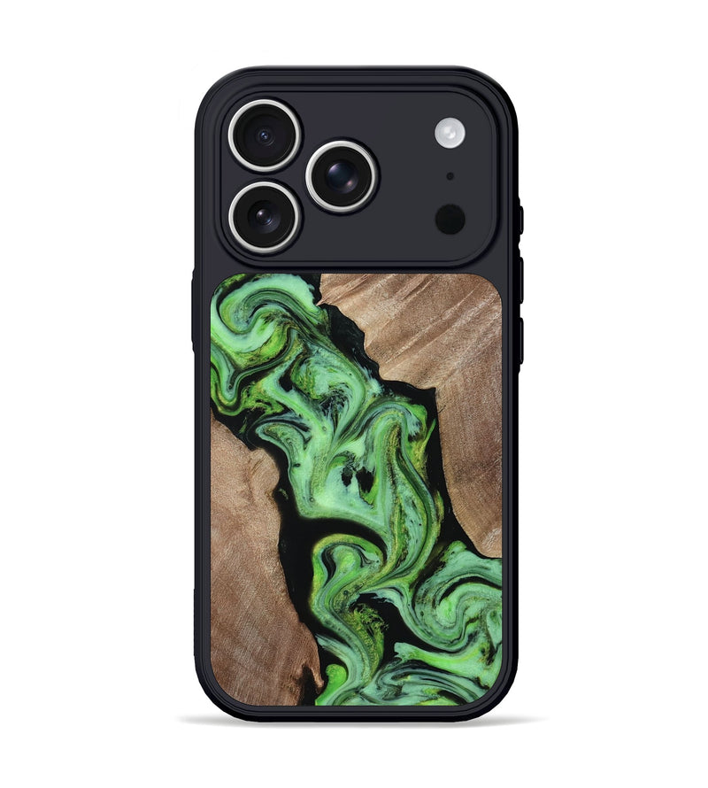 iPhone 17 Pro Wood Phone Case - Van (Neon, 817677)