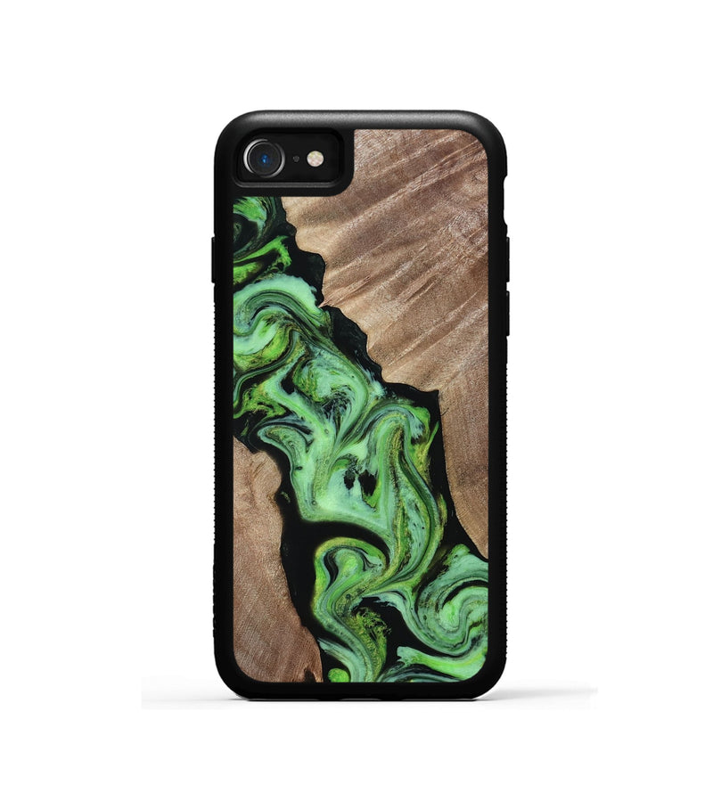 iPhone SE Wood Phone Case - Van (Neon, 817677)