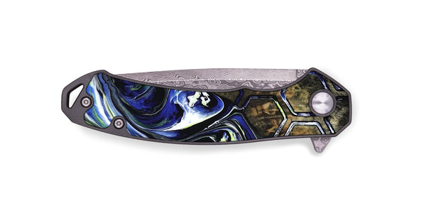 EDC Wood Pocket Knife - Horace (Neon, 817678)