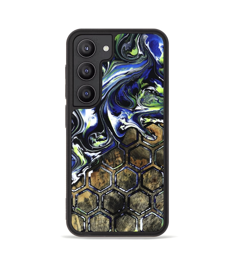 Galaxy S23 Wood Phone Case - Horace (Neon, 817678)