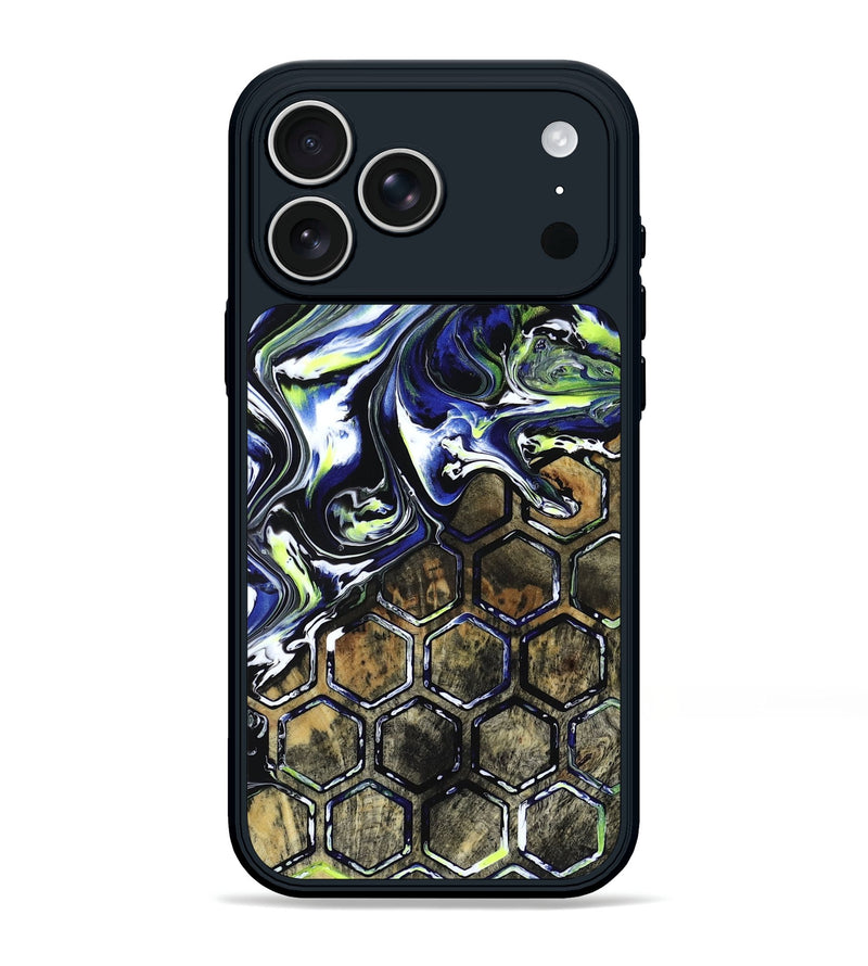iPhone 17 Pro Max Wood Phone Case - Horace (Neon, 817678)