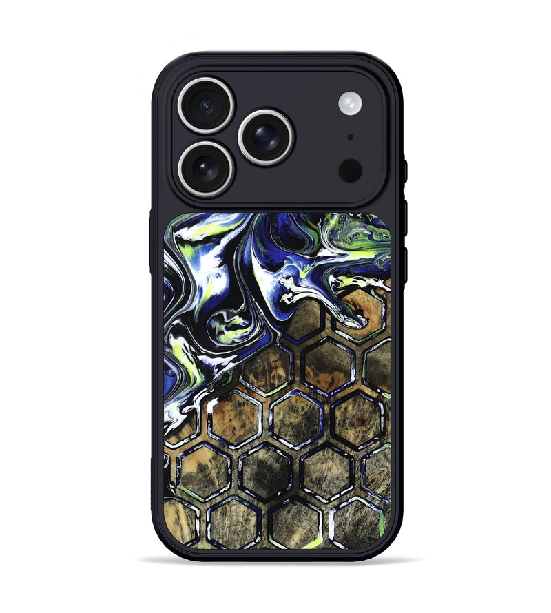 iPhone 17 Pro Wood Phone Case - Horace (Neon, 817678)