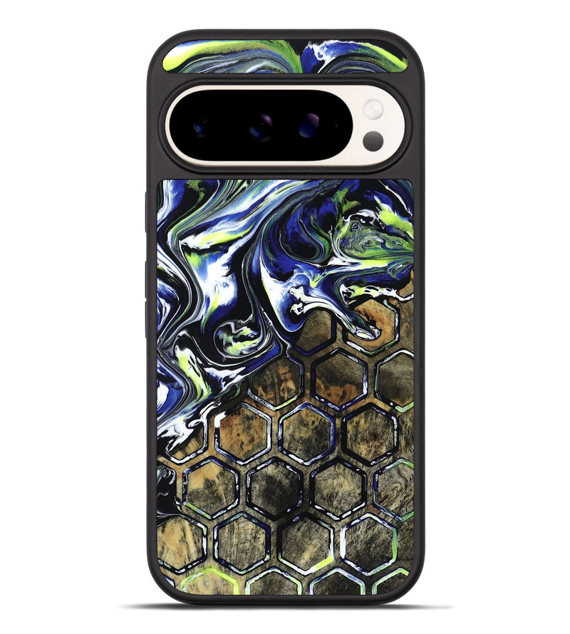 Pixel 9 Pro XL Wood Phone Case - Horace (Neon, 817678)