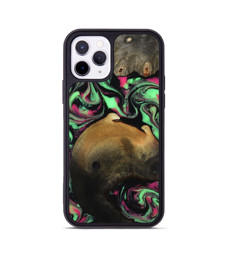 iPhone 11 Pro Wood Phone Case - Regina (Neon, 817679)