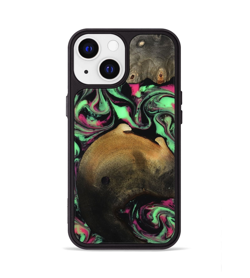 iPhone 13 Wood Phone Case - Regina (Neon, 817679)