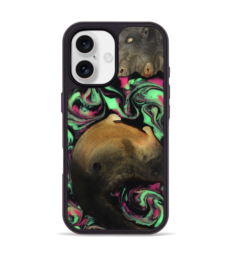 iPhone 17 Wood Phone Case - Regina (Neon, 817679)