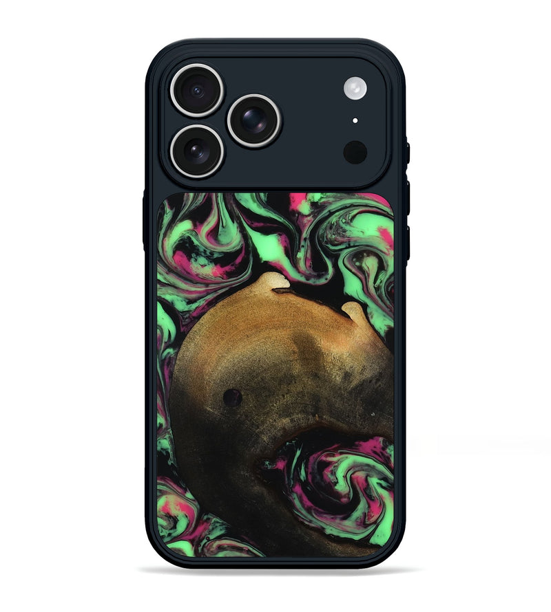iPhone 17 Pro Max Wood Phone Case - Regina (Neon, 817679)
