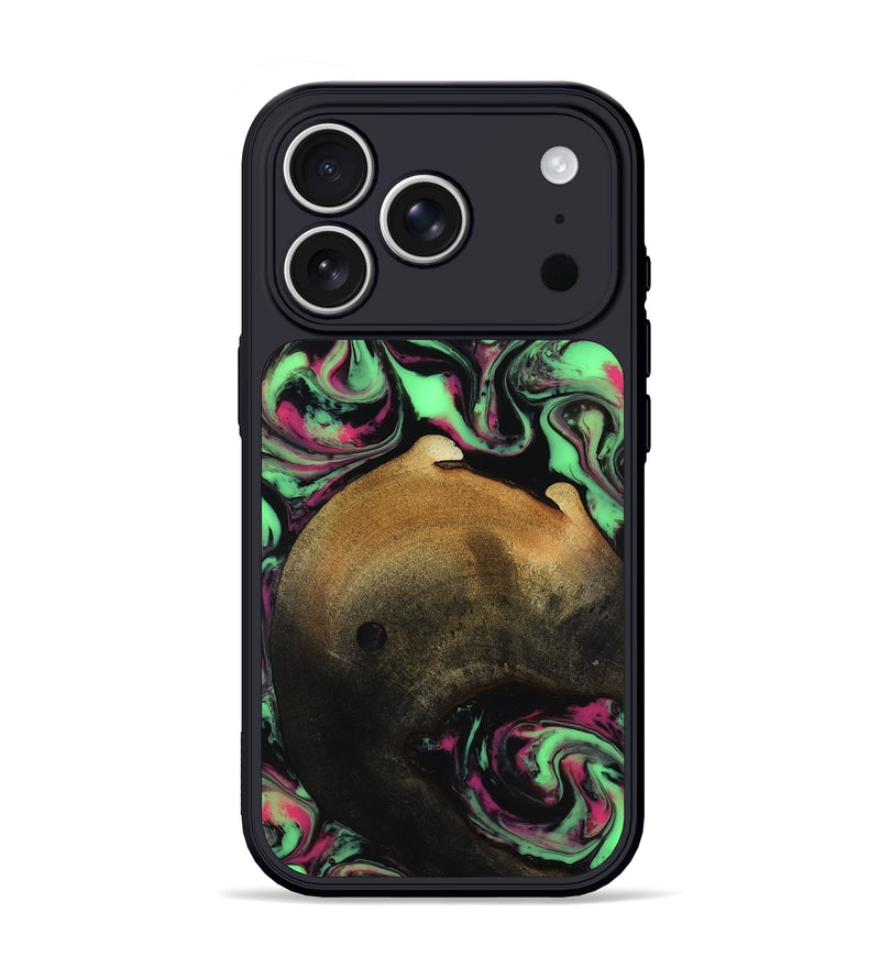 iPhone 17 Pro Wood Phone Case - Regina (Neon, 817679)