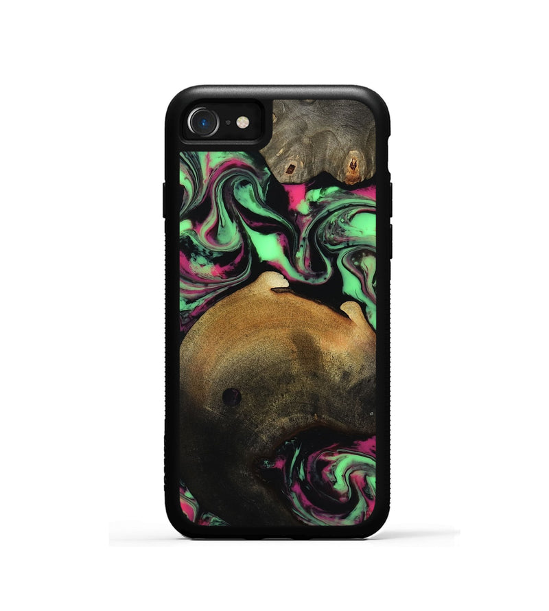 iPhone SE Wood Phone Case - Regina (Neon, 817679)