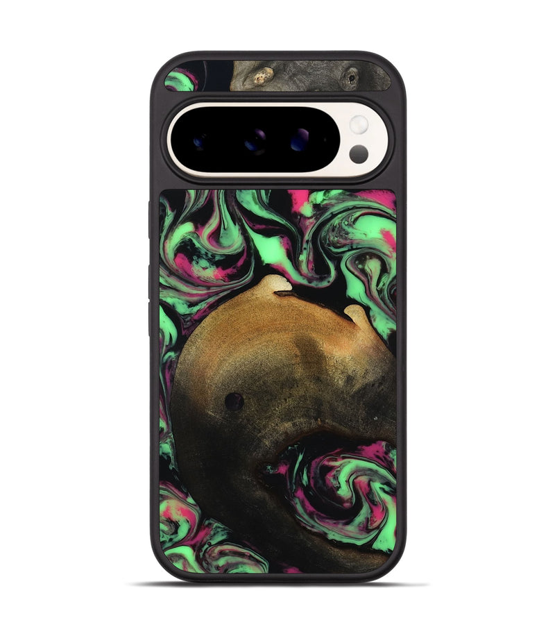 Pixel 9 Pro Wood Phone Case - Regina (Neon, 817679)