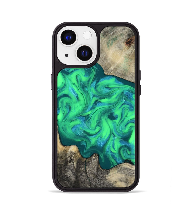 iPhone 13 Wood Phone Case - Carmela (Neon, 817680)