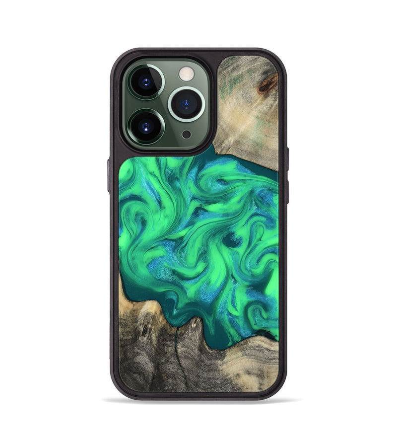 iPhone 13 Pro Wood Phone Case - Carmela (Neon, 817680)