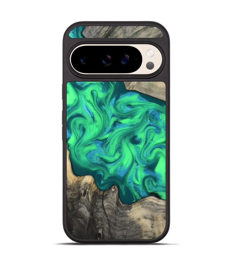 Pixel 10 Wood Phone Case - Carmela (Neon, 817680)