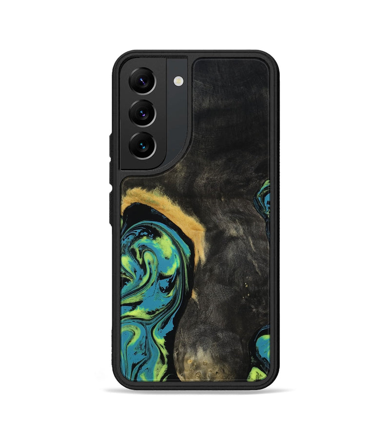 Galaxy S22 Wood Phone Case - Pinkie (Neon, 817681)
