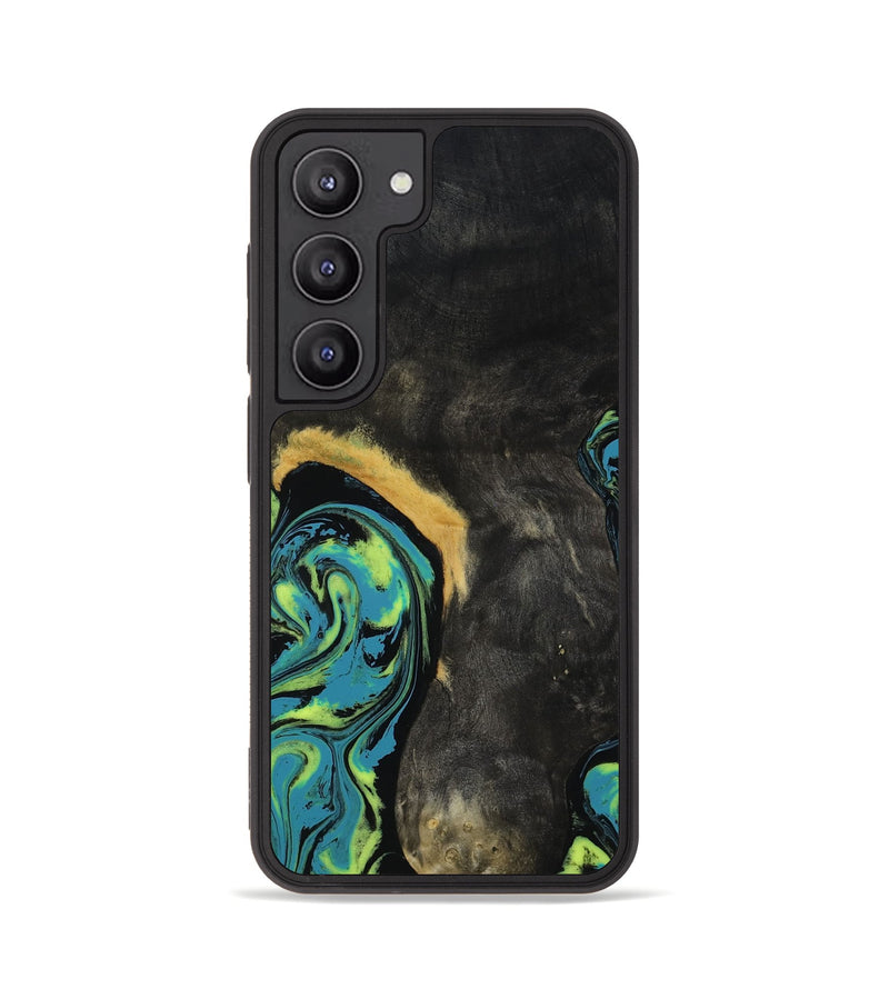 Galaxy S23 Wood Phone Case - Pinkie (Neon, 817681)