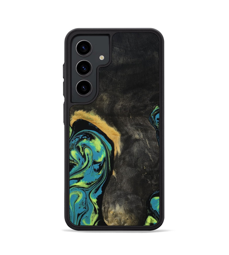 Galaxy S24 Wood Phone Case - Pinkie (Neon, 817681)