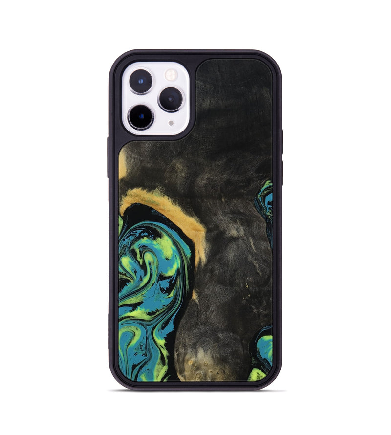 iPhone 11 Pro Wood Phone Case - Pinkie (Neon, 817681)
