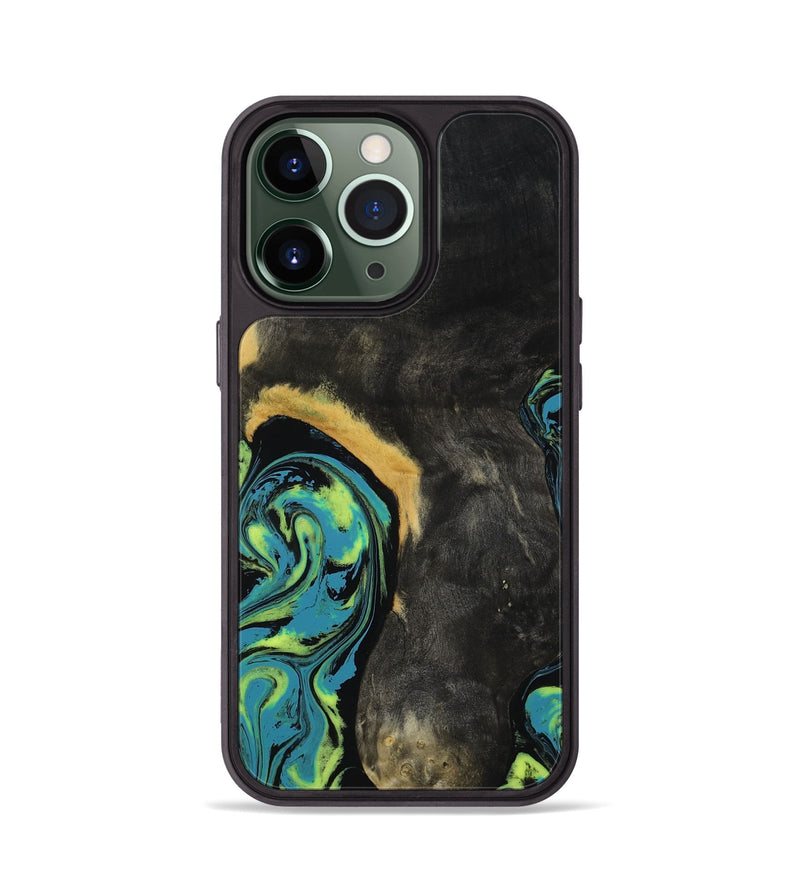 iPhone 13 Pro Wood Phone Case - Pinkie (Neon, 817681)