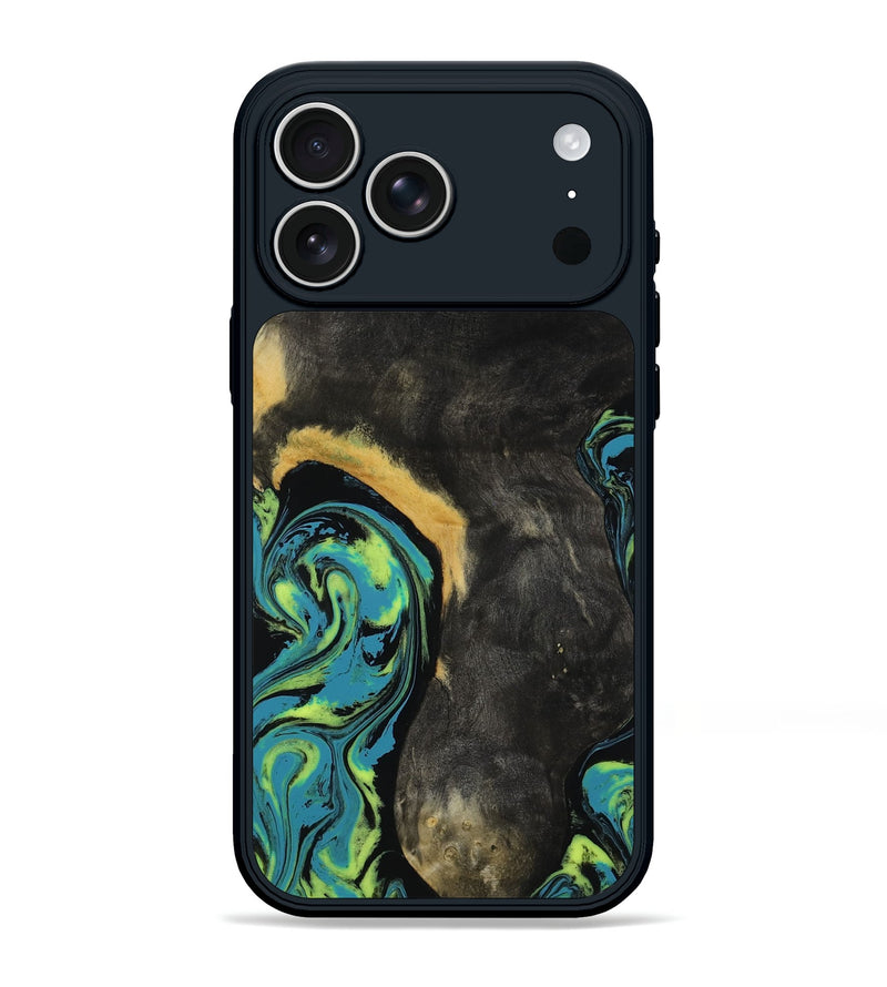 iPhone 17 Pro Max Wood Phone Case - Pinkie (Neon, 817681)