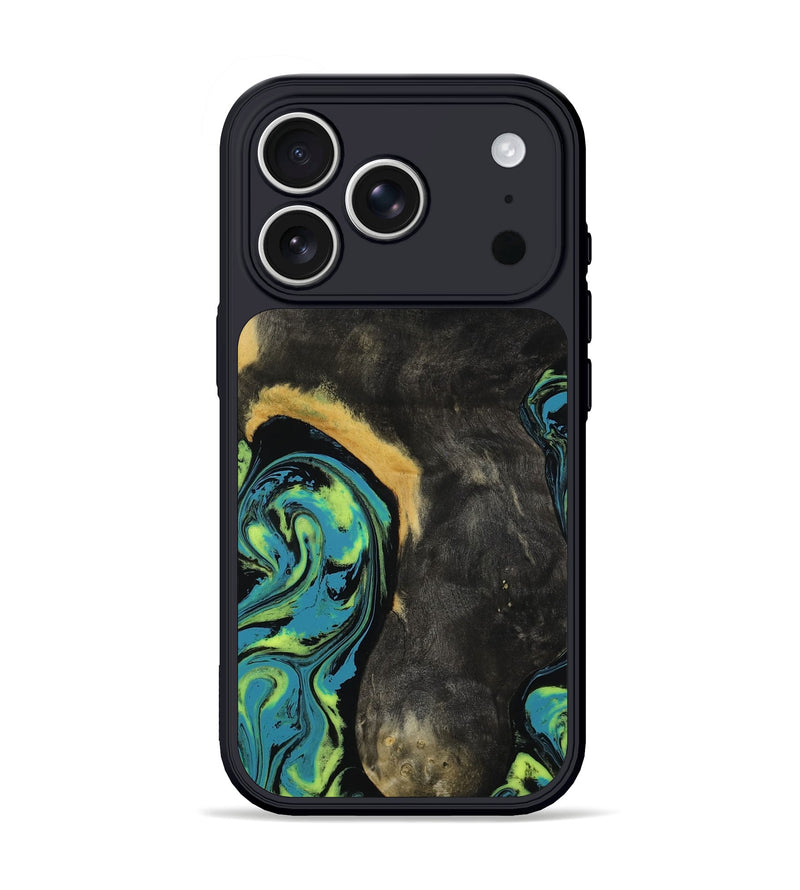 iPhone 17 Pro Wood Phone Case - Pinkie (Neon, 817681)