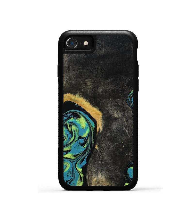 iPhone SE Wood Phone Case - Pinkie (Neon, 817681)