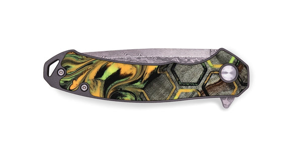 EDC Wood Pocket Knife - Darion (Neon, 817682)