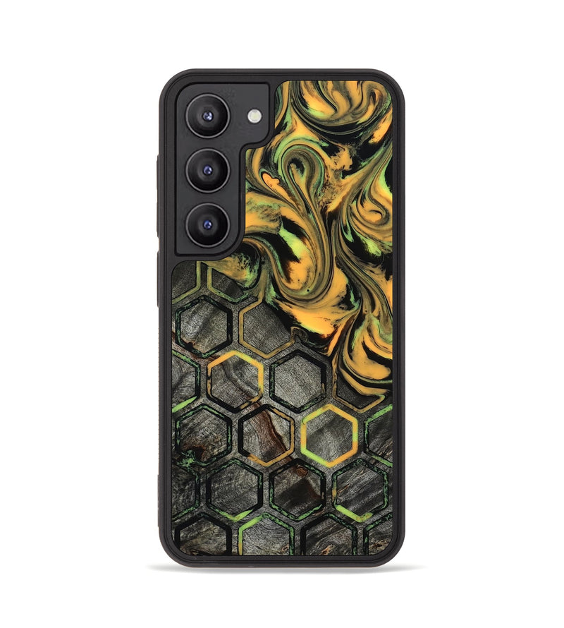 Galaxy S23 Wood Phone Case - Darion (Neon, 817682)