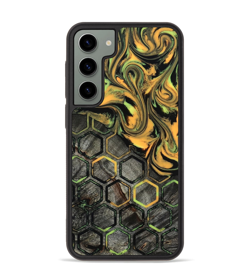 Galaxy S23 Plus Wood Phone Case - Darion (Neon, 817682)